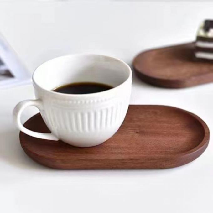 Bamboo Coasters For Crafts , Squre & Round Coasters For Crafts Coated Plain Drinking Cup Coaster 1