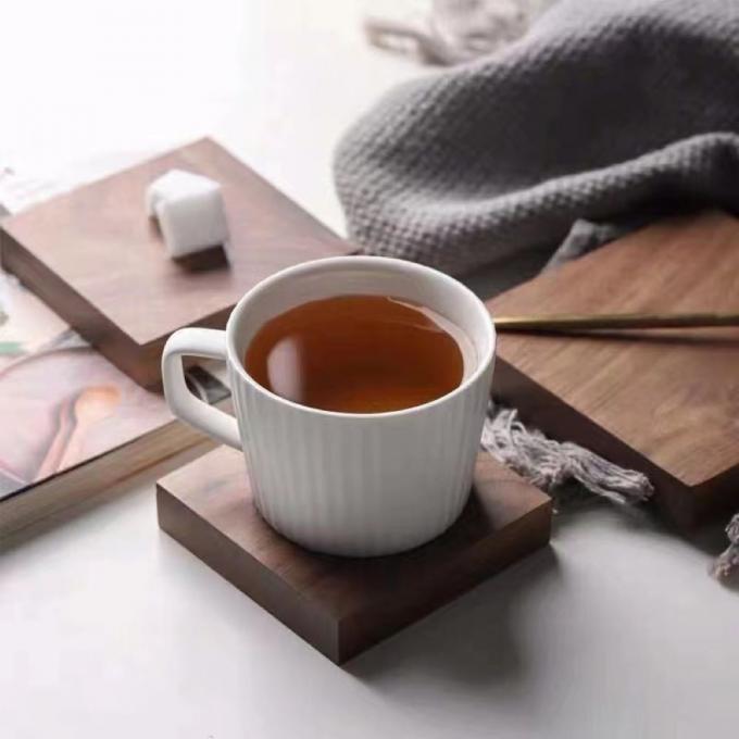 Bamboo Coasters For Crafts , Squre & Round Coasters For Crafts Coated Plain Drinking Cup Coaster 0