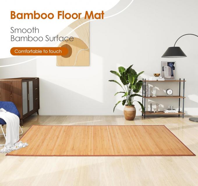 Transform Home With Sustainable Bamboo Floor Mat Anti Slip 4