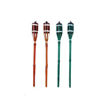 Outdoor Bamboo Yard Torch 150cm Party Halloween Decoration Lighting