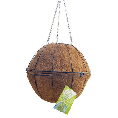 Garden Hanging Baskets Planter Flower Round Coconut Coir Pot Hanging Baskets For Decoration