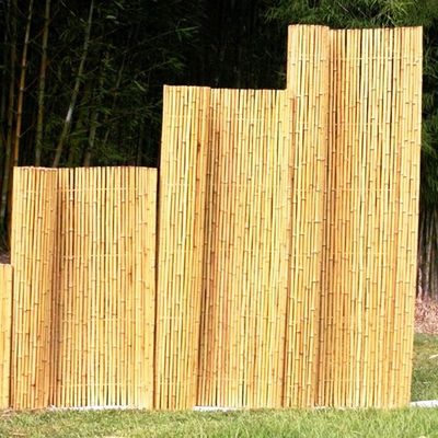 Bamboo Screen  Natural Bamboo Fence Rolls Eco-Friendly For Outdoor Balcony Patio Garden Border Pool
