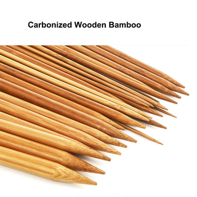 12pcs বাঁশ বৃত্তাকার বুনন সুই বাঁশ crochet Hooks সেট