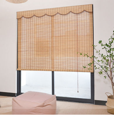 দিনের আলো উইন্ডো blinds রঙিন pleated বাঁশ রোলার হোম অফিস হোটেলের জন্য সানশ্যাড