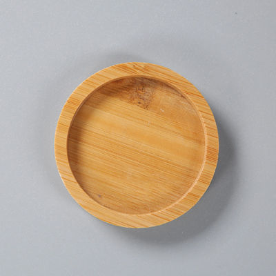 Natural Wooden Blank Bamboo Coasters For Mug Cup Anti Scratch Table Mat