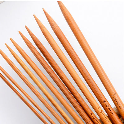 সুই বাঁশ একক মাথা সেলাই সরঞ্জাম হ্যান্ডেল crochet hook কার্বনযুক্ত বুনন