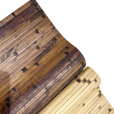 Biodegradable Natural Half Bamboo Poles Bamboo Slats Size Customized For Decoration