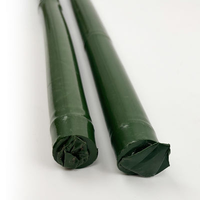 Plastic Coated Natural Raw Bamboo Poles For Tomatoes Trees Plant Stakes Supports