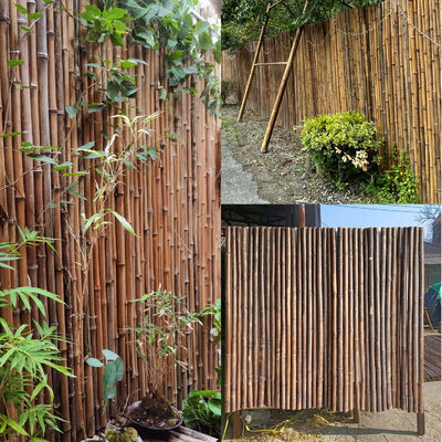 Eco Friendly Natural Bamboo Fencing Trellis Backyard Farm Decoration Garden Buildings