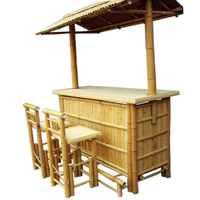 Backyards Beach Party Outdoor Bamboo Tiki Bars With Roof  Block the Sun