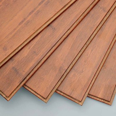 Strand Woven Solid Bamboo Flooring For Indoor Floor Tiger Surface
