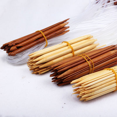 Transparent Tube Bamboo Circular Knitting Needles Double Pointed Crochet Needles Kits