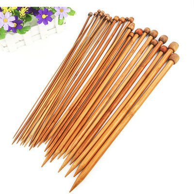 12pcs বাঁশ বৃত্তাকার বুনন সুই বাঁশ crochet Hooks সেট