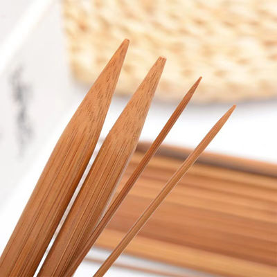 12pcs বাঁশ বৃত্তাকার বুনন সুই বাঁশ crochet Hooks সেট