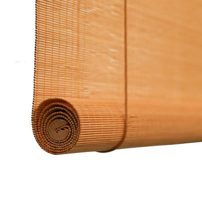 1.8m Bamboo Roller Blind Sunscreen Customized Colorful Curtain For Home