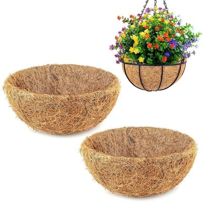 Coconut Coir Hanging Planter Basket With Hanger Natural Eco-Friendly Plant Pot For Indoor Outdoor Garden