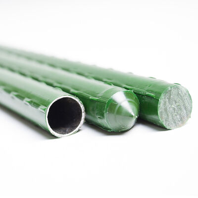 Plastic Coated Metal Stakes Green Garden Stakes for Plant Support Plant Climbing Landscape Fencing