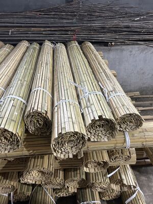 Eco-Friendly Customizable Durable Bamboo Slat Fence for Garden and Farm Privacy