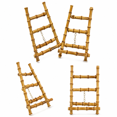 Portable & Space-Saving Bamboo Stand with 3-in-1 Universal Compatibility and Adjustable Viewing Angles for Phone and Tablet স্মার্টফোন এবং ট্যাবলেটের জন্য বহনযোগ্য এবং স্থান-সঞ্চয়কারী বাঁশের স্ট্যান্ড